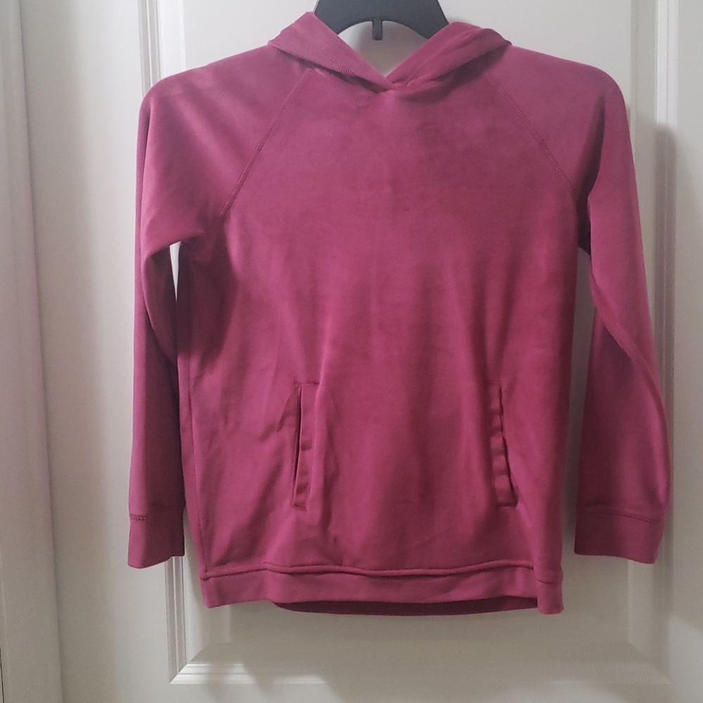 Velour sweatshirt